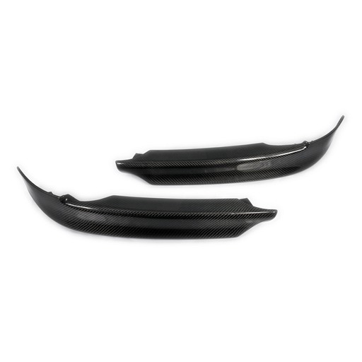 BMW E90 Front Lip Flippers Splitters For M-tech Bumper-Carbon Fiber