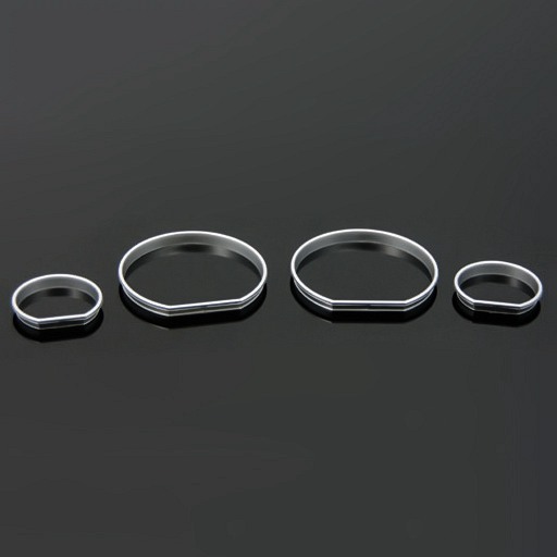 Dash Ring For BMW E46 -Silver