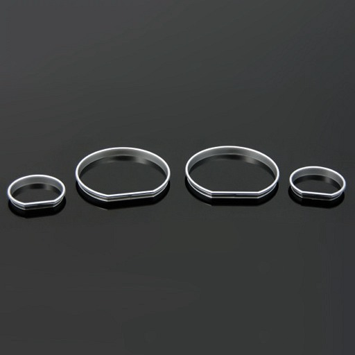 BMW E46 Dash Ring-Silver