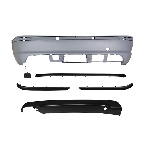 M-Tech Rear Bumper For BMW E46 4D