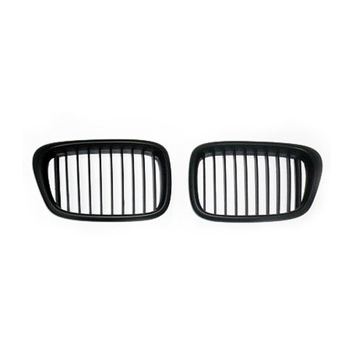 BMW E39 01-04 Matte Black Front Grille