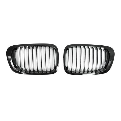 BMW E46 4D 98-01 Pre-Facelift Matte Black Front Grille