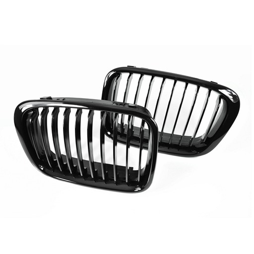 4400555B-SBK-1.jpg BMW E46 4D 98-01 Pre-Facelift Matte Black Front Grille