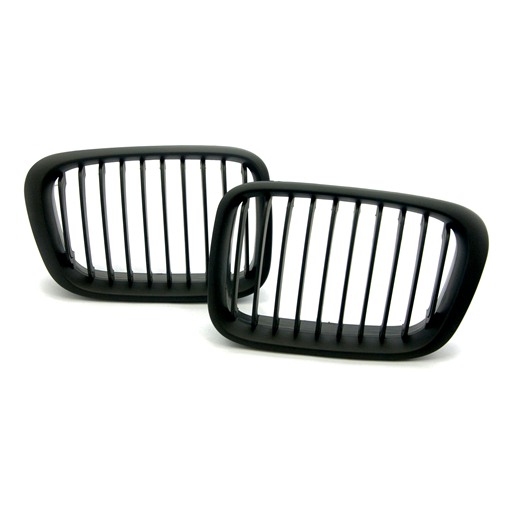 BMW E46 4D 98-01 Matte Black Front Grille