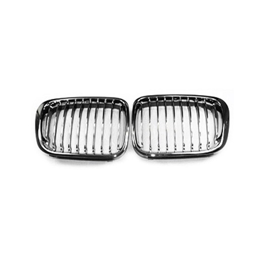 BMW E46 4D 98-01 Chrome Black Front Grille