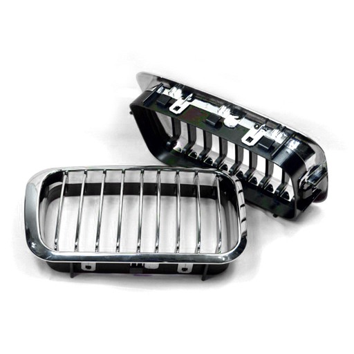 4401998N.jpg BMW E36 96-97 Chrome Black Front Grille