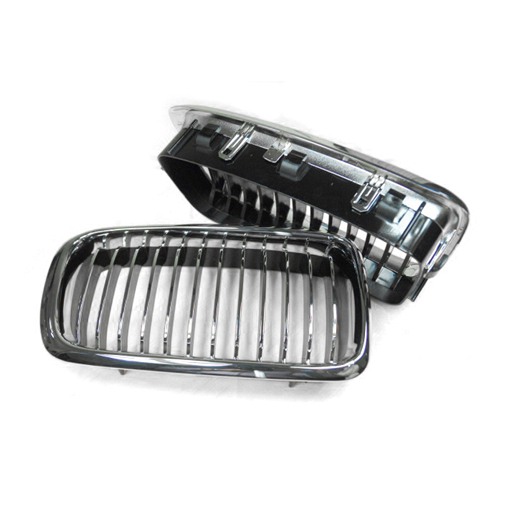 BMW E38 99-03 Chrome Black Front Grille