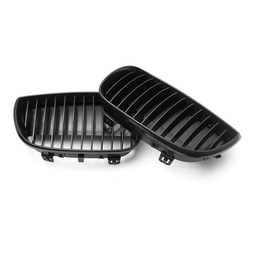 4402708B-1.jpg BMW E87 04  Matte Black Front Grille (AIRCON)