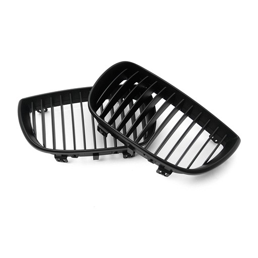 4402709B-1.jpg BMW E87 04  Matte Black Front Grille