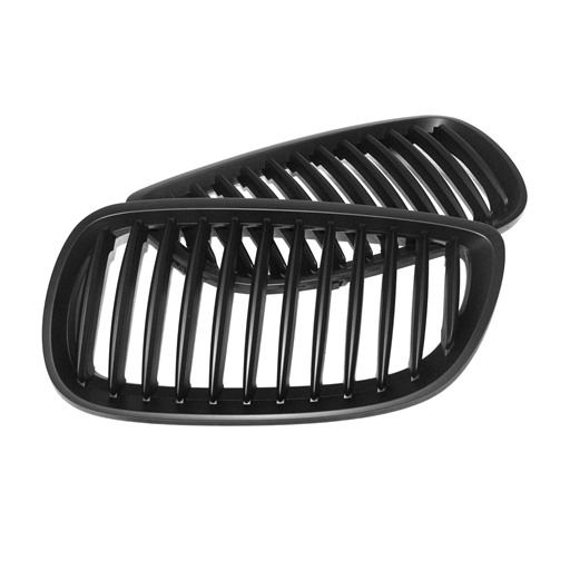 4402957B-1.jpg BMW 07-11 E92 E93  OEM Style Matte Black Front Grille