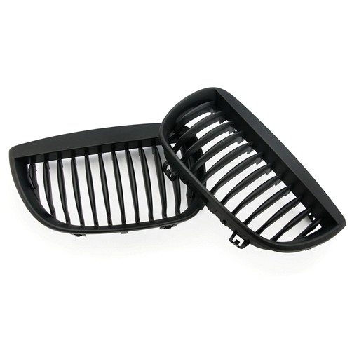 4403066B-1.jpg BMW E87 04-07  Matte Black Front Grille