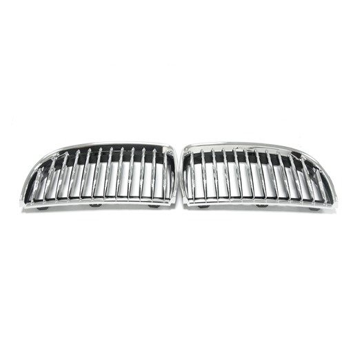 4404273N.jpg BMW E90 05-07 Chrome Black Front Grille