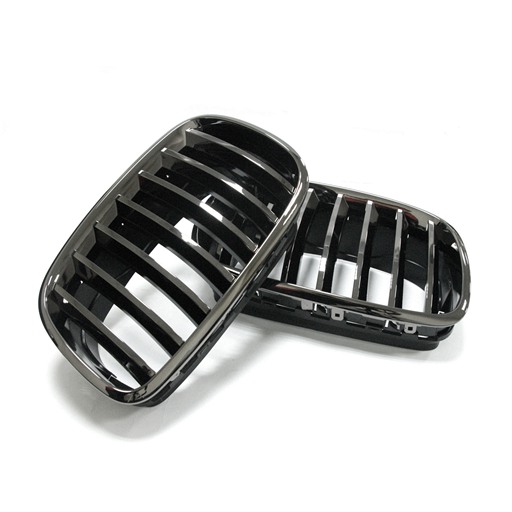 4404479B-1.jpg BMW X5 X6 07+ Black Chrome Front Grille