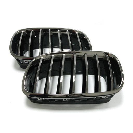 4404479B.jpg BMW X5 X6 07+ Black Chrome Front Grille