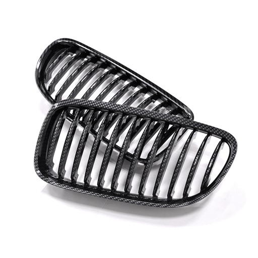 4405058B-1.jpg BMW E90 E91 07-09 LCI Carbon Look Front Grille