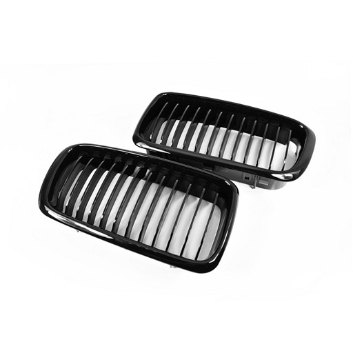 4405236B-SBK.jpg BMW E38 99-02 Shiny Black Front Grille