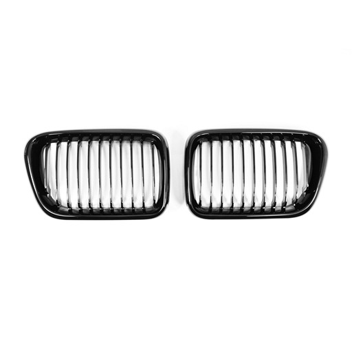 4405421B-SBK.jpg BMW E36 97-98 Shiny Black Front Grille