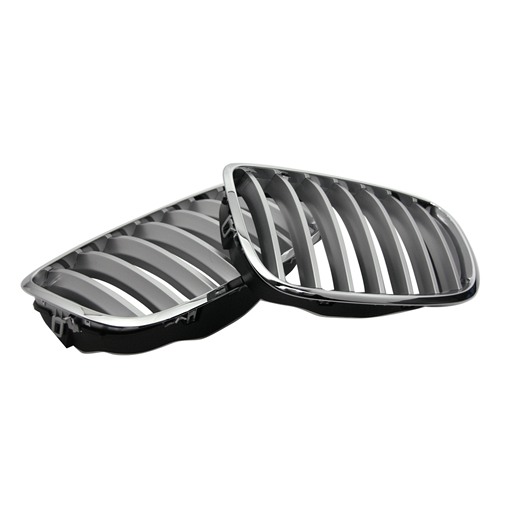 4405900B-1.jpg BMW X5 E70 X6 E71 06 Titanium Silver Front Grille