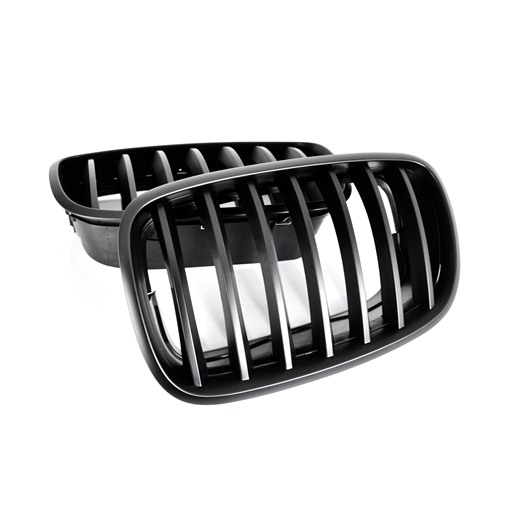 4406013B-1.jpg BMW E70 X5 E71X6 07-11 Matte Black Front Grille