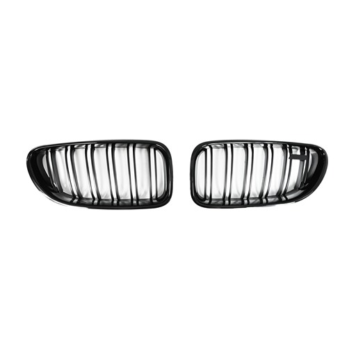 BMW F06 F12 BMW F13 M6 PerFormacne Shiny Black Rim Matte Black Base Front Grille