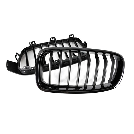 4406653B-1.jpg BMW F30 2012~ (Sports Version) Performance Shiny Black Rim Matte Black Base Front Grille