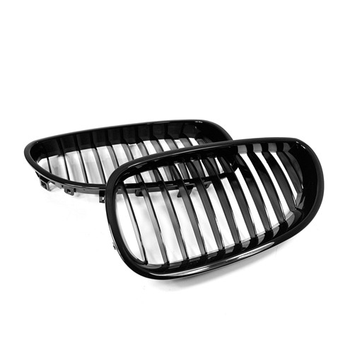 4409453B-1.jpg BMW E60 02~10 OEM Style Shiny Black Front Grille