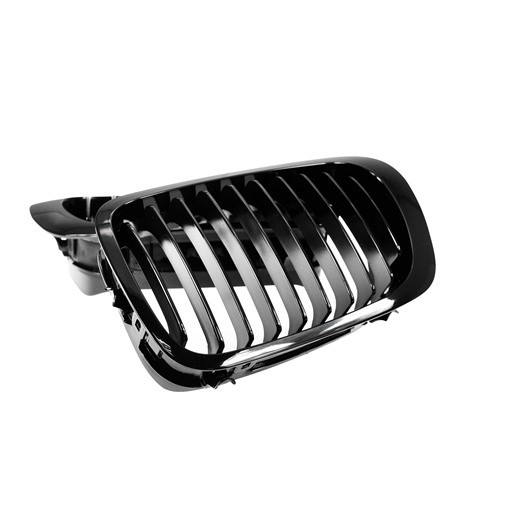 4409513B-SBK-1.jpg BMW E46 2D 98~01 Shiny Black Front Grille