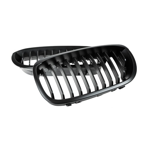 4409514B-1.jpg BMW E46 2D 02~04 Matte Black Front Grille