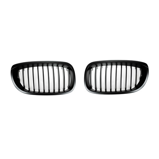 4409514B.jpg BMW E46 2D 02~04 Matte Black Front Grille