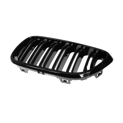 4410729B-SBK-2.jpg BMW F22 M2 Look Shiny Black Front Grille