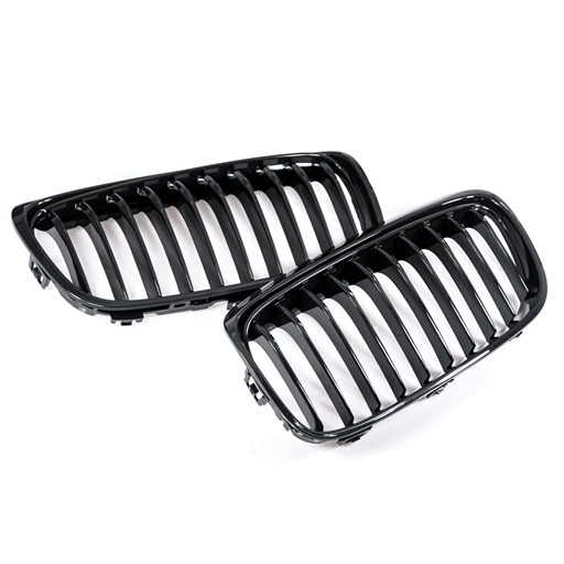 4411856B-SBK-2.jpg For BMW F45 OE Style Glossy Black Front Grille