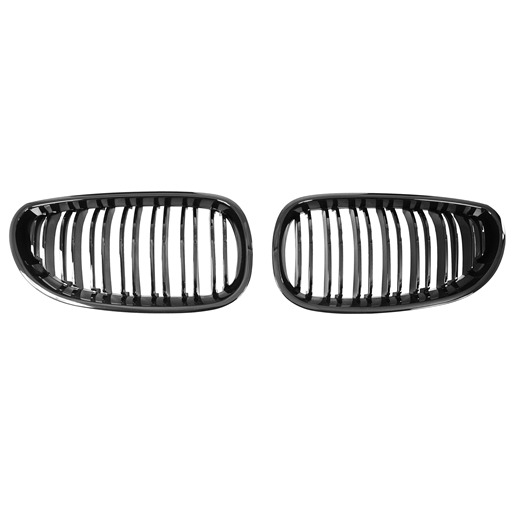 M5 Style Glossy Black Kidney Grille For BMW E60
