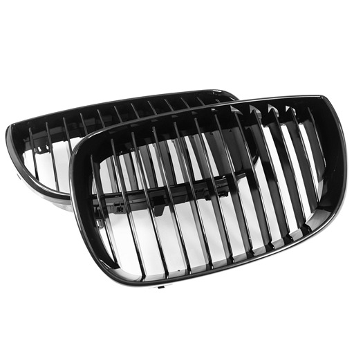 OE Look Glossy Black Kidney Grille For BMW E87 Pre-Facelift 4412254B-SBK-1.jpg