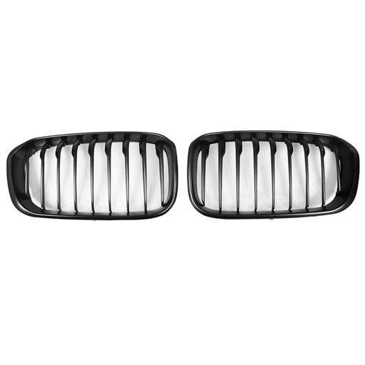 OE Look Mattle Black Kidney Grille For BMW F20 LCI 4412530B.jpg