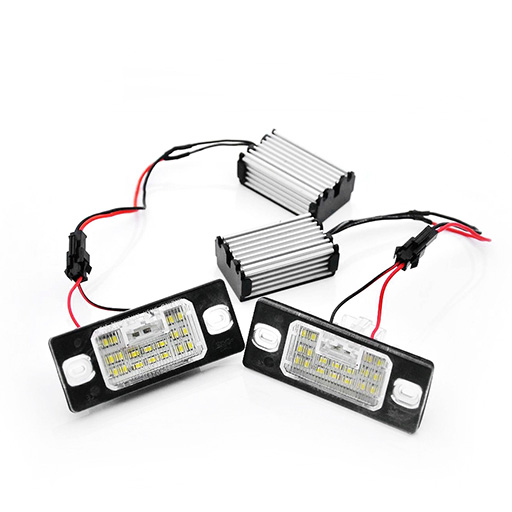 LED License Plate Lamp For Volkswagen Porsche