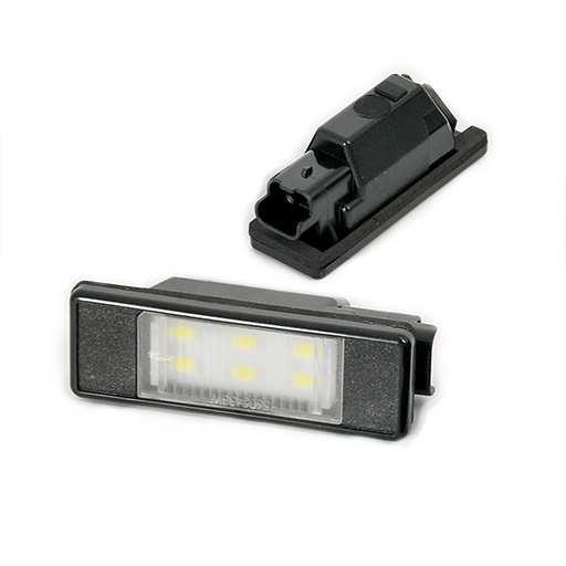 LED License Plate Lamp For Peugeot Citroen