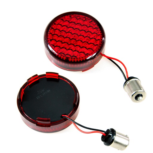 LED Turn Signal Lights with Lamp Cover Assembly For Harley-Davidson 8812588R-1.jpg