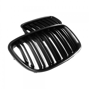 Double slats+Matte Black Front Grille for BMW F07 (5GT)