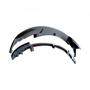 (M-Tech Front Bumper) P-Style (2PCS) Front Lip Spoiler for BMW F30 F31 F35, PP