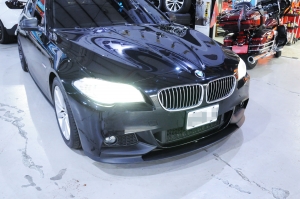 For BMW F10/F11/F18 (M-Tech前保桿用) Performance款 前下巴, PP塑膠