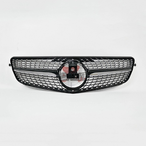 BENZ W204 08-14年STARS SILVER GRILLE C CLASS