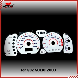 【SD祥登汽車】 鈴木 SUZUKI SOLIO 轎車 2003 AC版 冷光 儀錶板 儀表板 刻度字發光 庫存出清